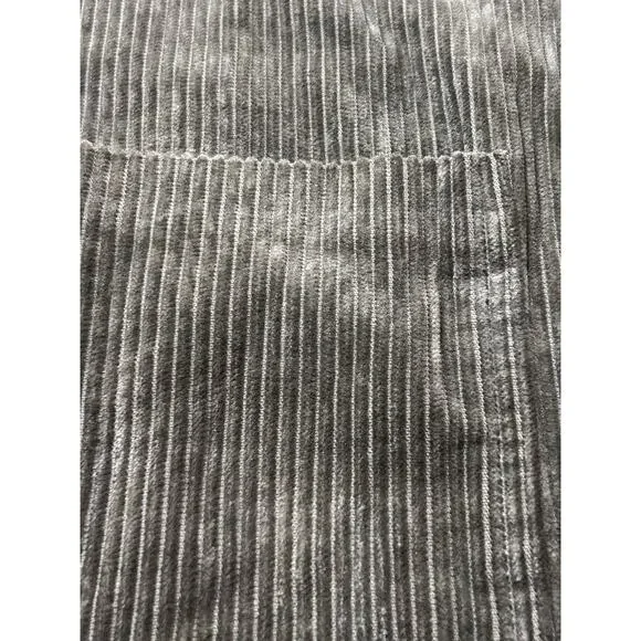 American Eagle Outfitters Womens Green Corduroy Hoodie Duffle Coat Large Vtg‎ - Picture 6 of 9